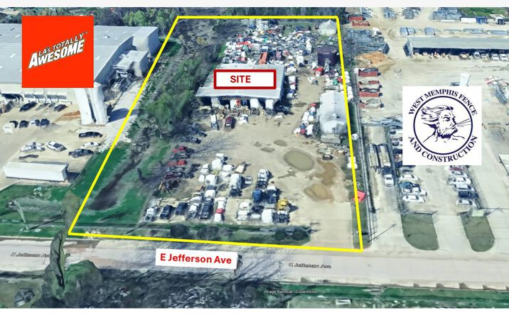 Pictures of Industrial property located at 400 East Jefferson, West Memphis, AR 72301 for sales - image #1