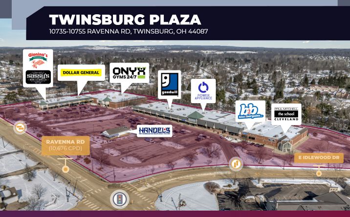 Pictures of Retail property located at 10735 Ravenna Rd, Twinsburg, OH 44087 for sales - image #1