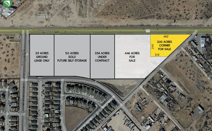 Pictures of Land property located at 3700 N Zaragoza Rd, El Paso, TX 79938 for sales - image #1
