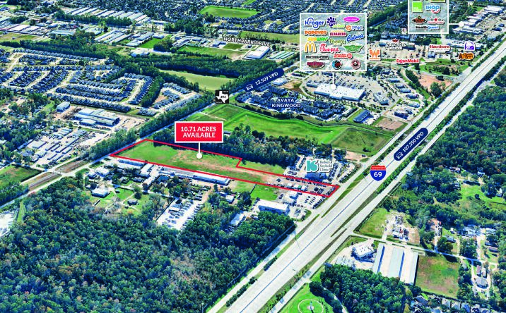 Pictures of Land property located at 25437 Eastex Freeway, Porter, TX 77365 for sales - image #1
