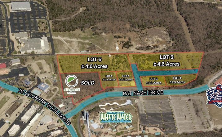 Pictures of Land property located at 301 Pat Nash Dr, Branson, MO 65616 for sales - image #1