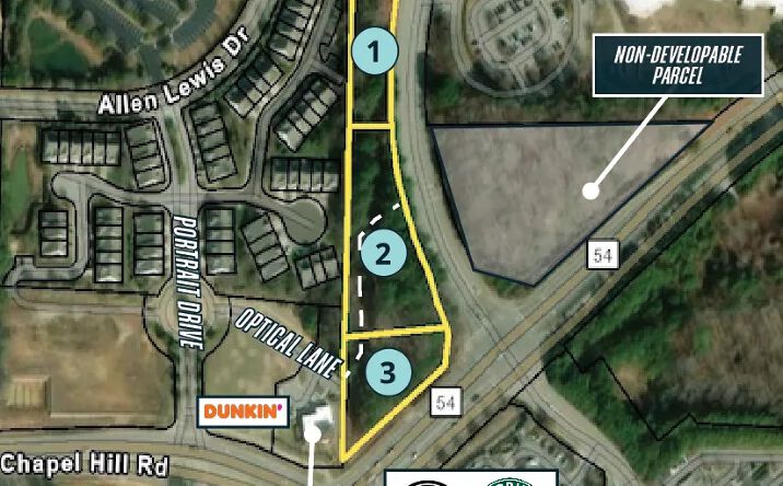 Pictures of Land property located at 1905 NW Maynard Road, Cary, NC 27513, 0 Evans Rd, Cary, NC 27513, 9100 Chapel Hill Rd, Cary, NC 27513 for sales - image #1