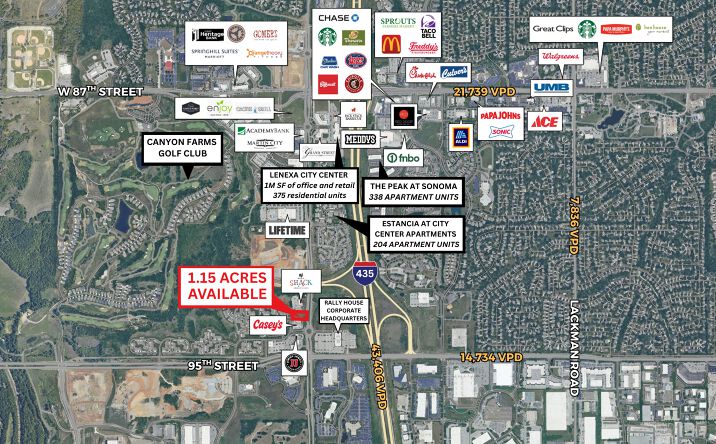 Pictures of Land property located at 17031 W 93rd Ct, Lenexa, KS 66219 for sales - image #1