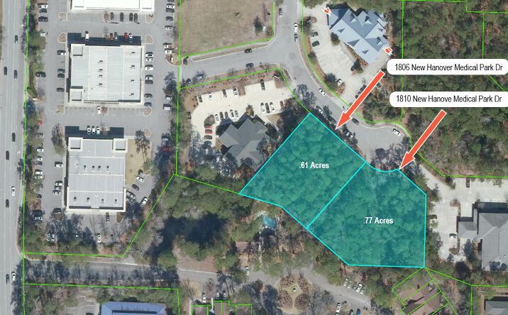 Pictures of Land property located at 1810 New Hanover Medical Park Dr, Wilmington, NC 28403 for sales - image #1