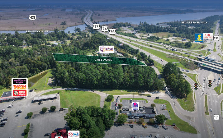Pictures of Land property located at 109 Thomas Garst Ln, Leland, NC 28451 for sales - image #1