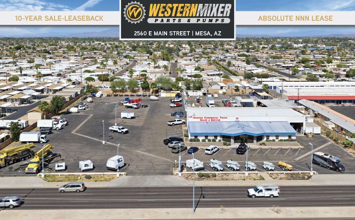 Pictures of Industrial, Retail property located at 2560 E Main St, Mesa, AZ 85213 for sales - image #1