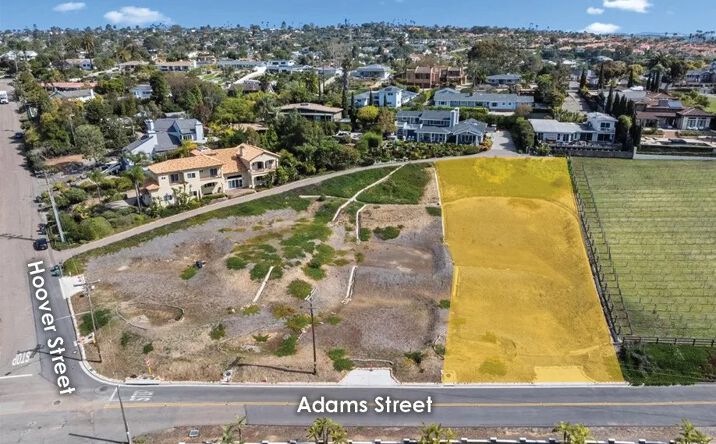 Pictures of Land property located at 4340 Adams, Carlsbad, CA 92008 for sales - image #1