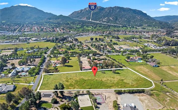 Pictures of Land property located at E Vallejo Ave., Temecula, CA 92592 for sales - image #1