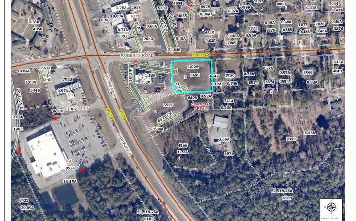 Pictures of Land property located at 313 Roberts Rd, Newport, NC 28570 for sales - image #1