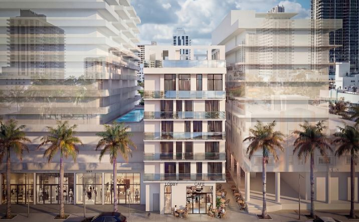 Pictures of Multifamily property located at 6949 Byron Ave, Miami Beach, FL 33141 for sales - image #1