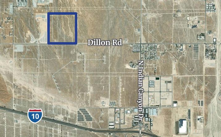 Pictures of Land property located at 6250 Dillon Rd, Desert Hot Springs, CA 92240 for sales - image #1