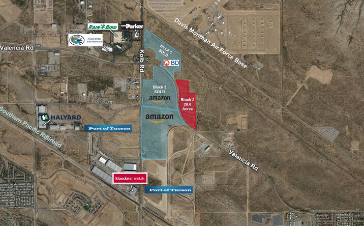 Pictures of Land property located at E of SEC Valencia Road & Kolb Road, Block 2, Tucson, AZ 85756 for sales - image #1