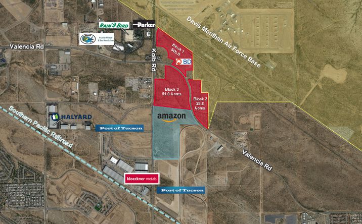 Pictures of Land property located at NE & SE Corners of Valencia Rd & Kolb Rd - Block 3, Tucson, AZ 85756 for comps - image #1