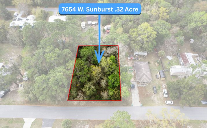 Pictures of Land property located at 7654 W Sunburst Ln, Homosassa, FL 34448 for sales - image #1