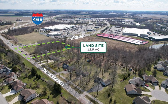 Pictures of Land property located at 9832 St Joe Center Rd, Fort Wayne, IN 46835 for sales - image #1