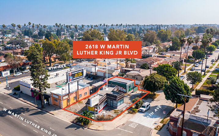 Pictures of Retail property located at 2618 W Martin Luther King Jr Blvd, Los Angeles, CA 90008 for sales - image #1