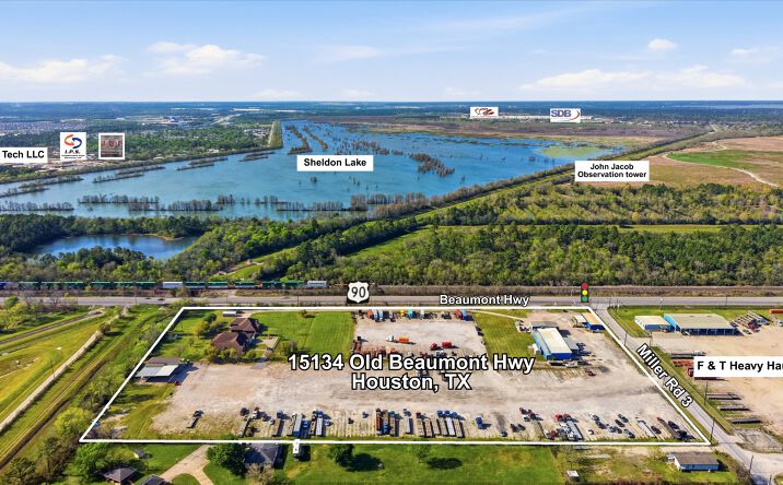 Pictures of Industrial, Land, Mixed Use, Self Storage property located at 15134 Beaumont Hwy, Houston, TX 77049 for sales - image #1