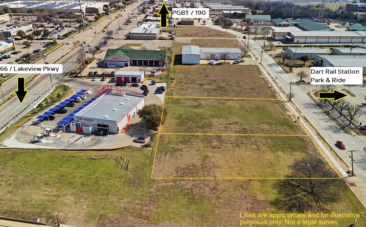 Pictures of Land, Mixed Use property located at 4109 Industrial St, Rowlett, TX 75088 for sales - image #1