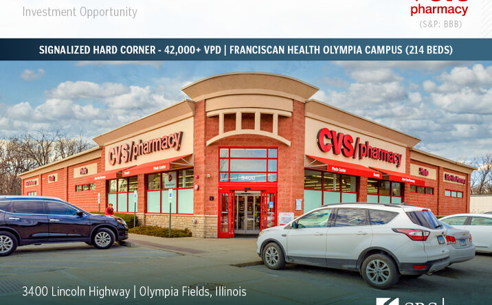 Pictures of Retail property located at 3400 Lincoln Hwy, Olympia Fields, IL 60461 for sales - image #1
