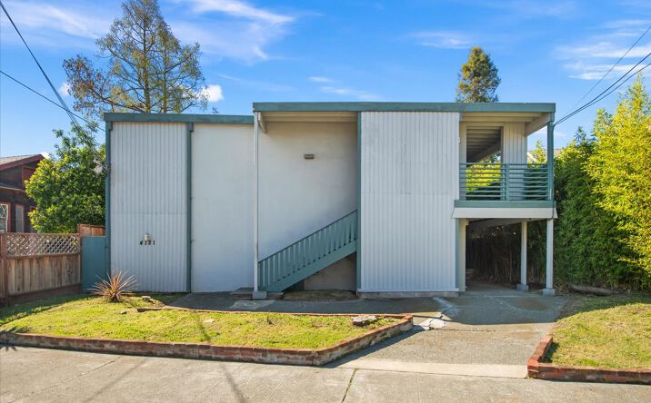 Pictures of Multifamily property located at 4121 Opal St, Oakland, CA 94609 for sales - image #1