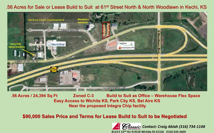 Pictures of Office, Land property located at 61st Street North, Kechi, KS 67067 for sales - image #1