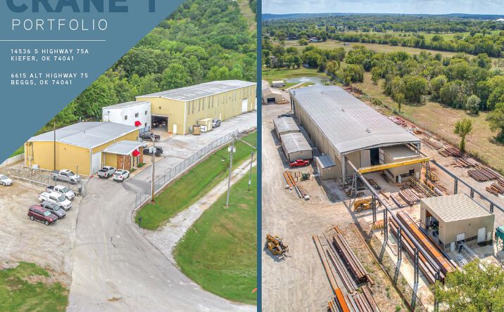 Pictures of Industrial property located at 14536 S Hwy 75a, Kiefer, OK 74041, 6615 US-75 ALT, Beggs, OK 74421 for sales - image #1