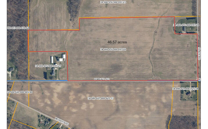 Pictures of Land property located at 8251 Kimball Road, Lyons, MI 48851 for sales - image #1