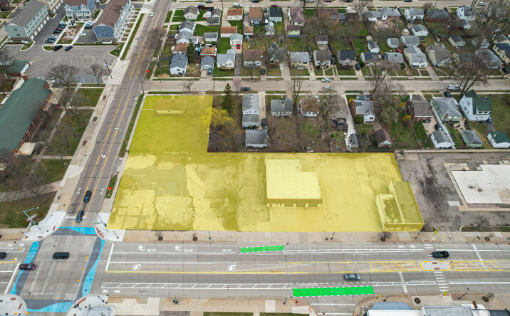 Pictures of Land, Multifamily, Office, Retail property located at 23930 John R Rd, Hazel Park, MI 48030 for sales - image #1