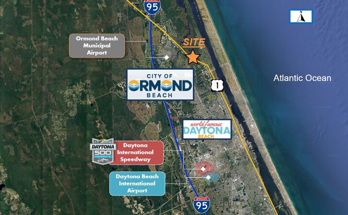 Pictures of Land property located at 890 N Nova Rd, Ormond Beach, FL 32174 for sales - image #1