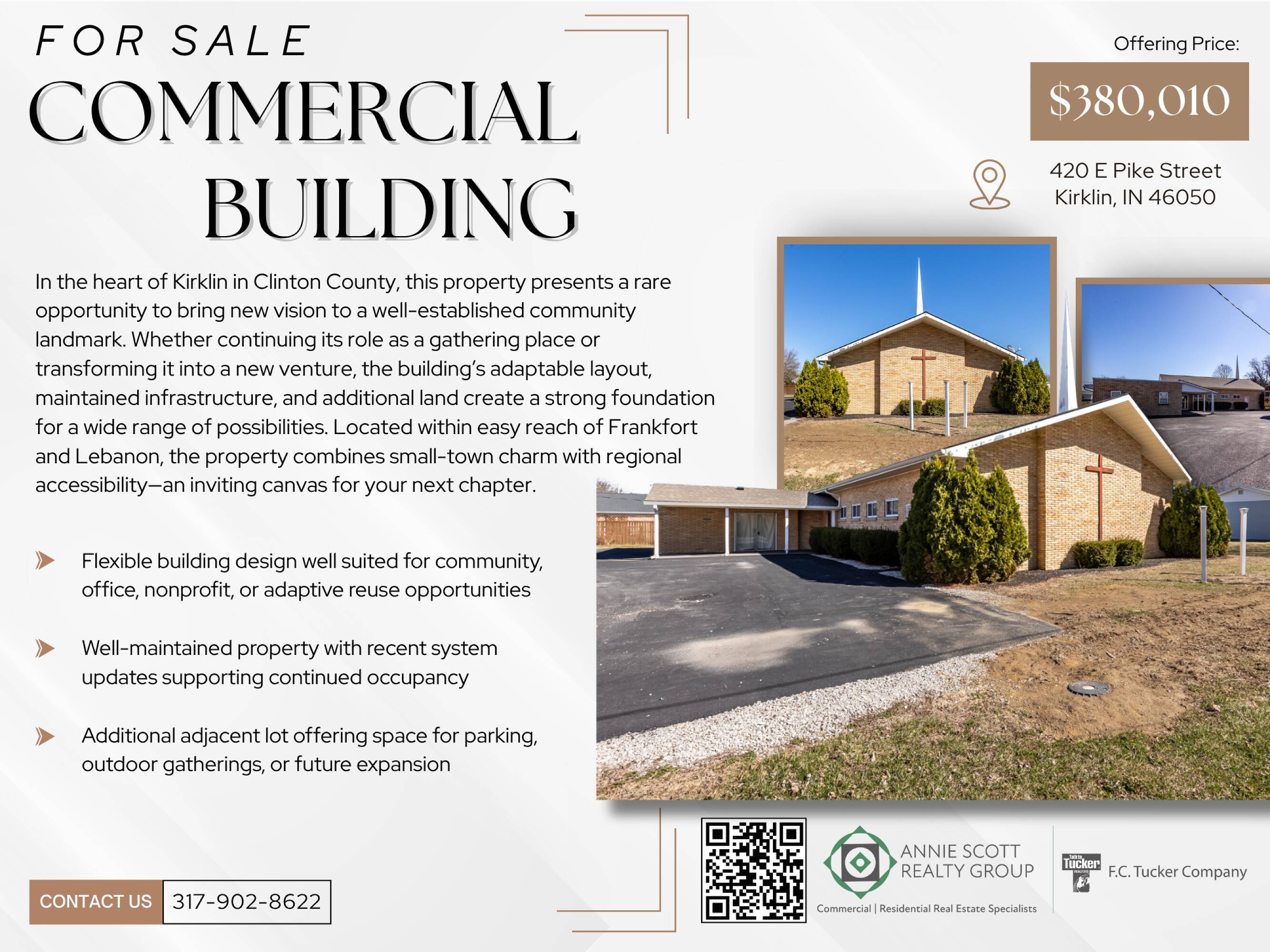 420 E Pike St, Kirklin, IN 46050