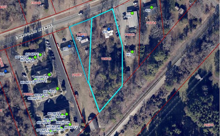 Pictures of Land, Mixed Use, Multifamily, Retail property located at 813-815 E Haggard Ave, Elon, NC 27244 for sales - image #1