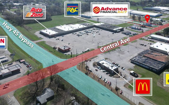 Pictures of Office, Retail property located at 2480 Central Avenue, Humboldt, TN 38343 for sales - image #1