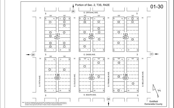 Pictures of Land property located at 200 5th Ave, Goldfield, NV 89013 for sales - image #1