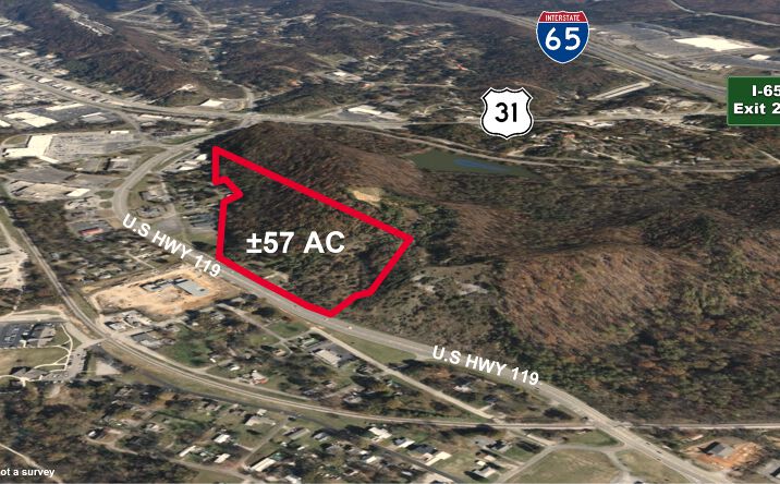 Pictures of Land property located at 10526 Hwy 119, Alabaster, AL 35007 for sales - image #1