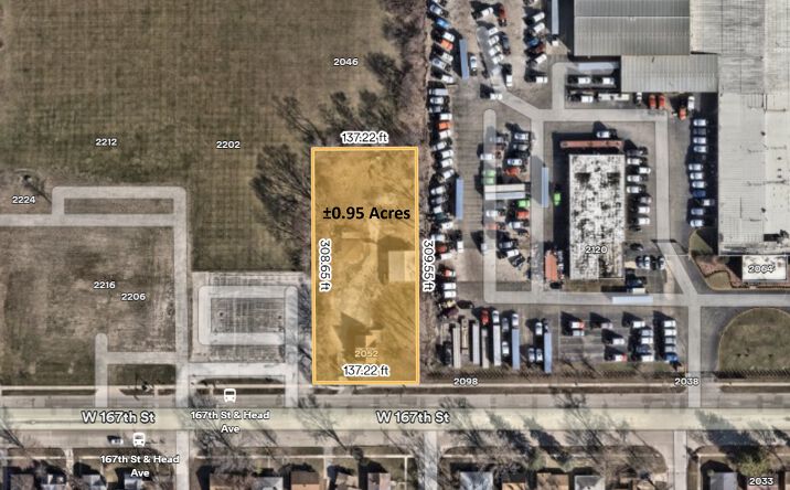 Pictures of Land property located at 2052 W 167th St, Markham, IL 60428 for sales - image #1