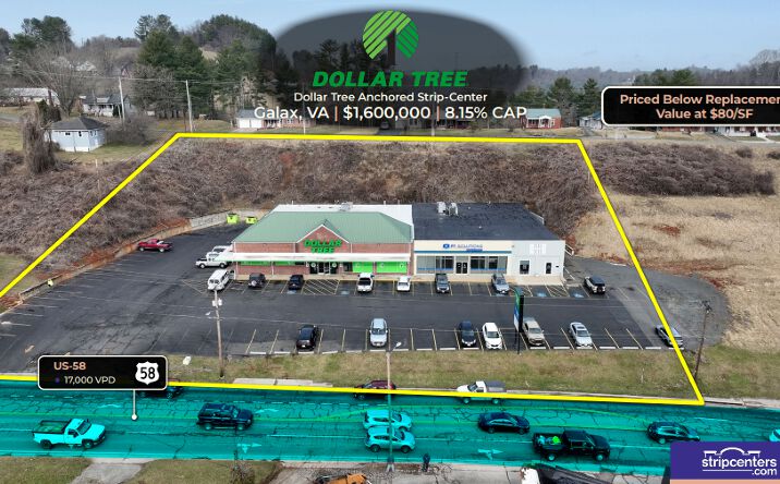 Pictures of Retail property located at 104-108 W Stuart Drive, Galax, VA, USA, Galax, VA 24333 for sales - image #1