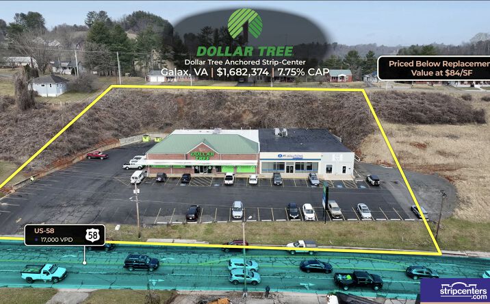 Pictures of Retail property located at 104-108 W Stuart Drive, Galax, VA, USA, Galax, VA 24333 for sales - image #1