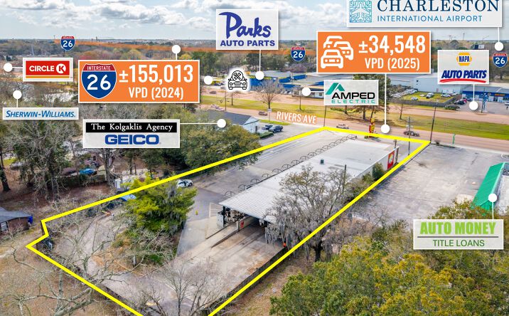 Pictures of Special Purpose property located at 5506 Rivers Ave, North Charleston, SC 29406 for sales - image #1
