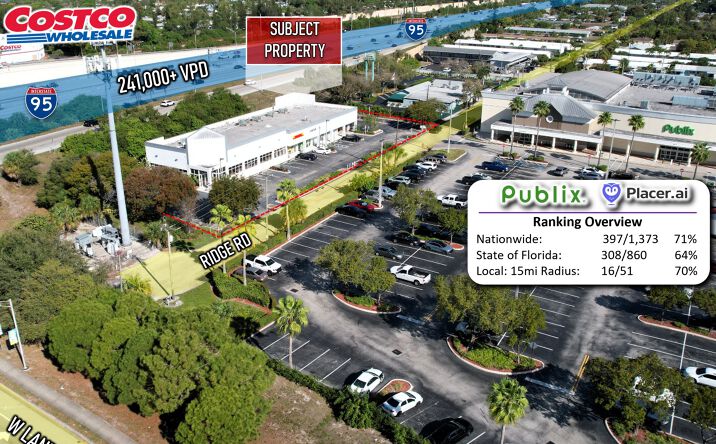 Pictures of Retail property located at 503 Ridge Rd, Lantana, FL 33462 for sales - image #1