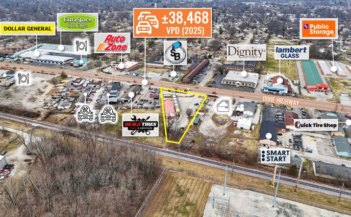 Pictures of Retail, Special Purpose property located at 7773 Dixie Hwy, Louisville, KY 40258 for sales - image #1