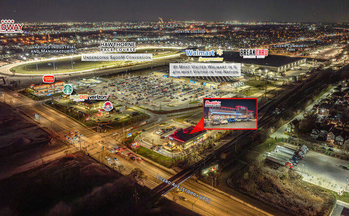 Pictures of Retail property located at 3300 S Cicero Avenue, Cicero, IL 60804 for sales - image #1