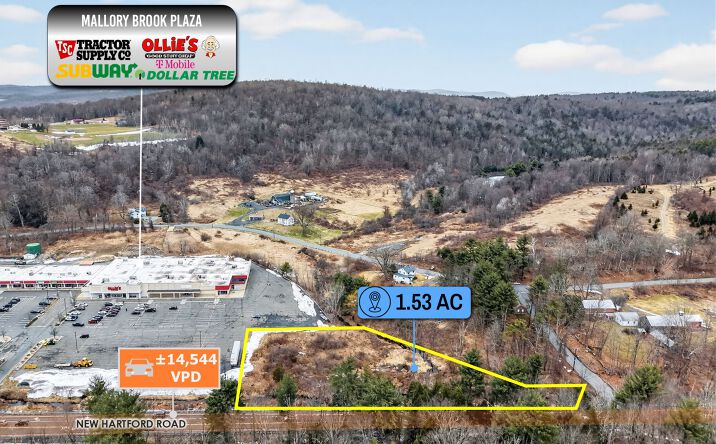 Pictures of Land property located at 364 New Hartford Rd, Barkhamsted, CT 06063 for sales - image #1
