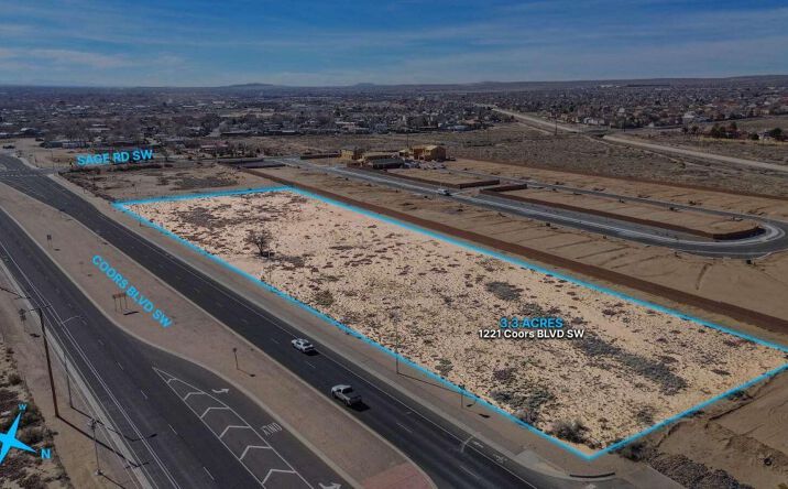 Pictures of Land property located at 1221 Coors Boulevard SW, Albuquerque, NM 87121 for sales - image #1