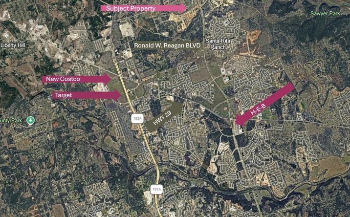 Pictures of Land property located at 120 Craigen Rd, Liberty Hill, TX 78642 for sales - image #1