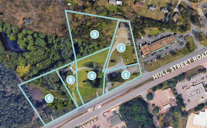 Pictures of Land property located at 11900 Hull Street Road, Midlothian, VA 23112-2951, 11902 Hull Street Road, Midlothian, VA 23112-2904, 11904 Hull Street Road, Midlothian, VA 23112-3021, 11916 Hull Street Road, Midlothian, VA 23112-3021, 11926 Hull Street Road, Midlothian, VA 23112-2904, 12000 Hull Street Road, Midlothian, VA 23112-3051 for sales - image #1