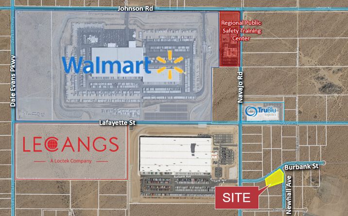 Pictures of Land property located at Burbank, Apple Valley, CA 92307 for sales - image #1