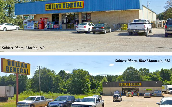 Pictures of Retail property located at 3732 I-55, Marion, AR 72364, 140 N Guyton Blvd, Blue Mountain, MS 38610, 1907 City Ave N, Ripley, MS 38663, 475 S Craft St, Holly Springs, MS 38635, 706 S Rutherford Dr, Kilmichael, MS 39747, 6205 TN-57, Counce, TN 38326 for sales - image #1