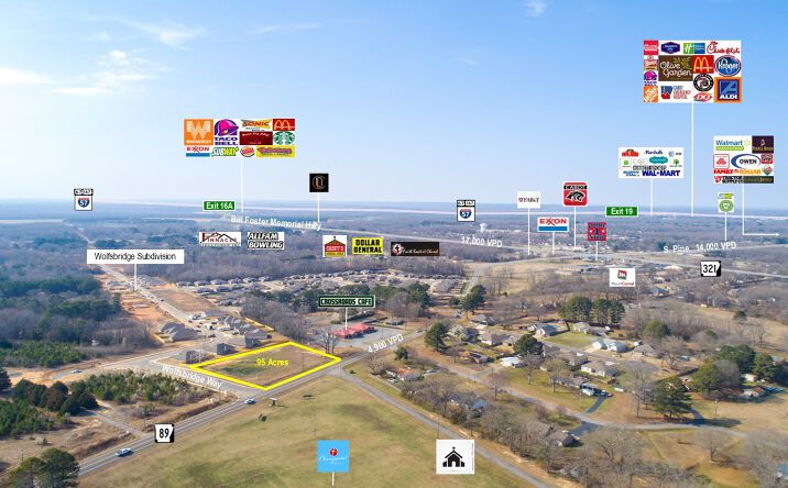 Pictures of Land property located at 3480 Hwy 89 S., Cabot, AR 72023 for sales - image #1