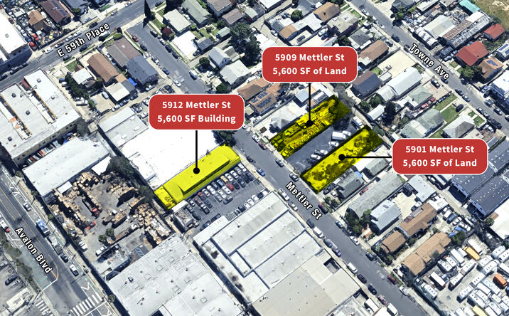 Pictures of Industrial property located at 5912 Mettler St, Los Angeles, CA 90003 for sales - image #1