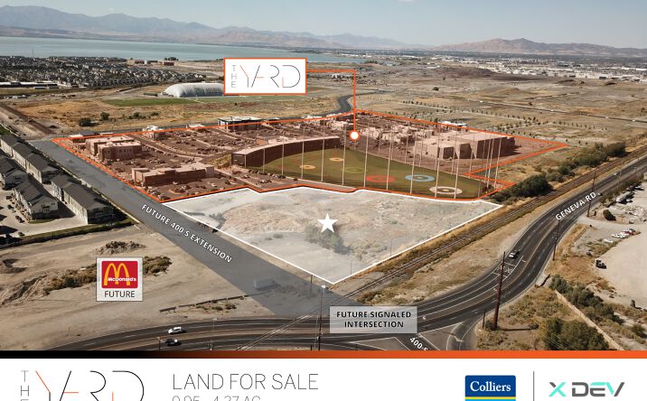 Pictures of Land, Retail property located at NWC 400 N & Geneva Rd, Vineyard, UT 84059 for sales - image #1